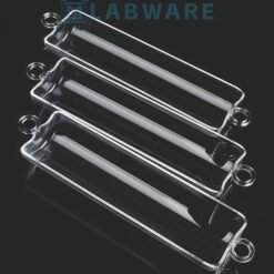 Double-handle Quartz Combustion Boat 1