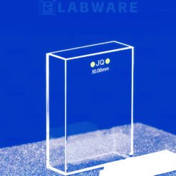 30mm Optical Quartz Cuvettes with High Transmission optical bonding
