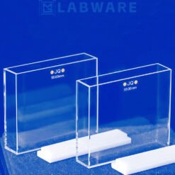 50mm Optical Quartz Cuvettes with High Transmission optical bonding 2pcs