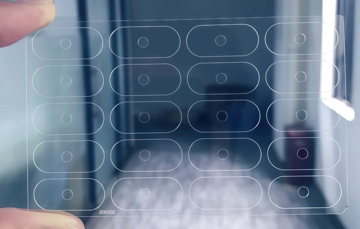 Micro-groove grinding technology of sapphire glass