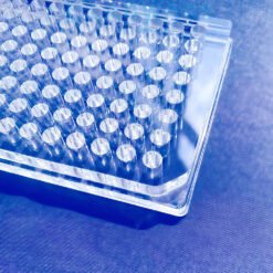 quartz glued 96 wells plate